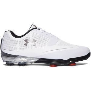 Under Armour Tour Tips Golf Shoes "White/Black"